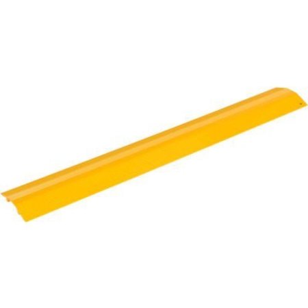 VESTIL Extruded Aluminum Hose & Cable Crossover, Yellow, 48" x 7-1/8" x 1-1/16" HCR-48-Y